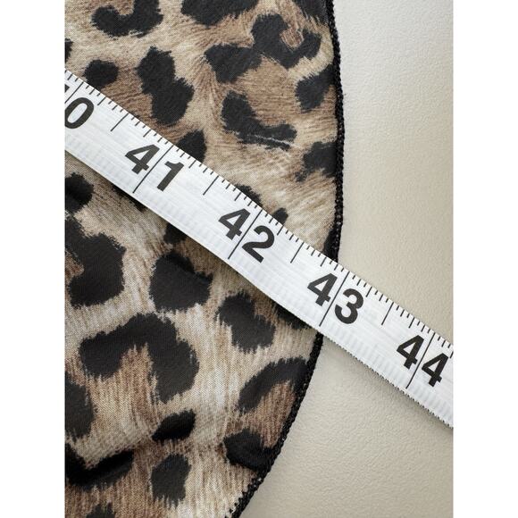 Vintage Wet Seal Cheetah Bedazzled Women’s Top Size S High Low Y2K Millennial - Picture 12 of 13